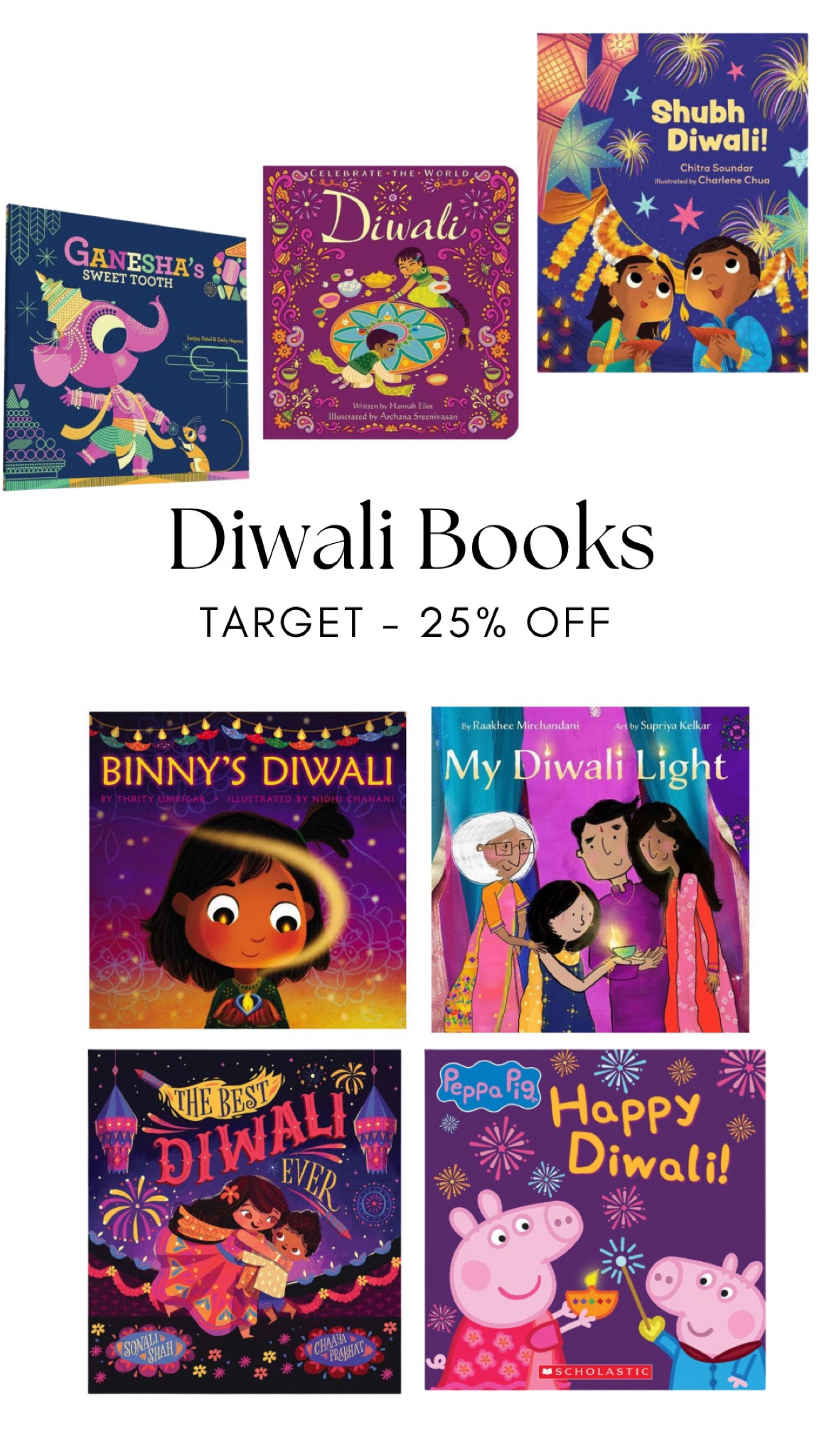 Diwali Books - 25% off!



#LTKsalealert #LTKHoliday #LTKGiftGuide