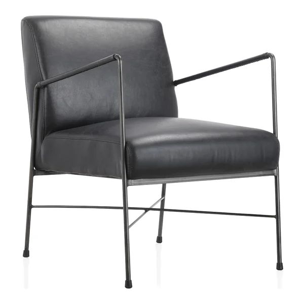 Derry Genuine Leather Armchair | Wayfair North America