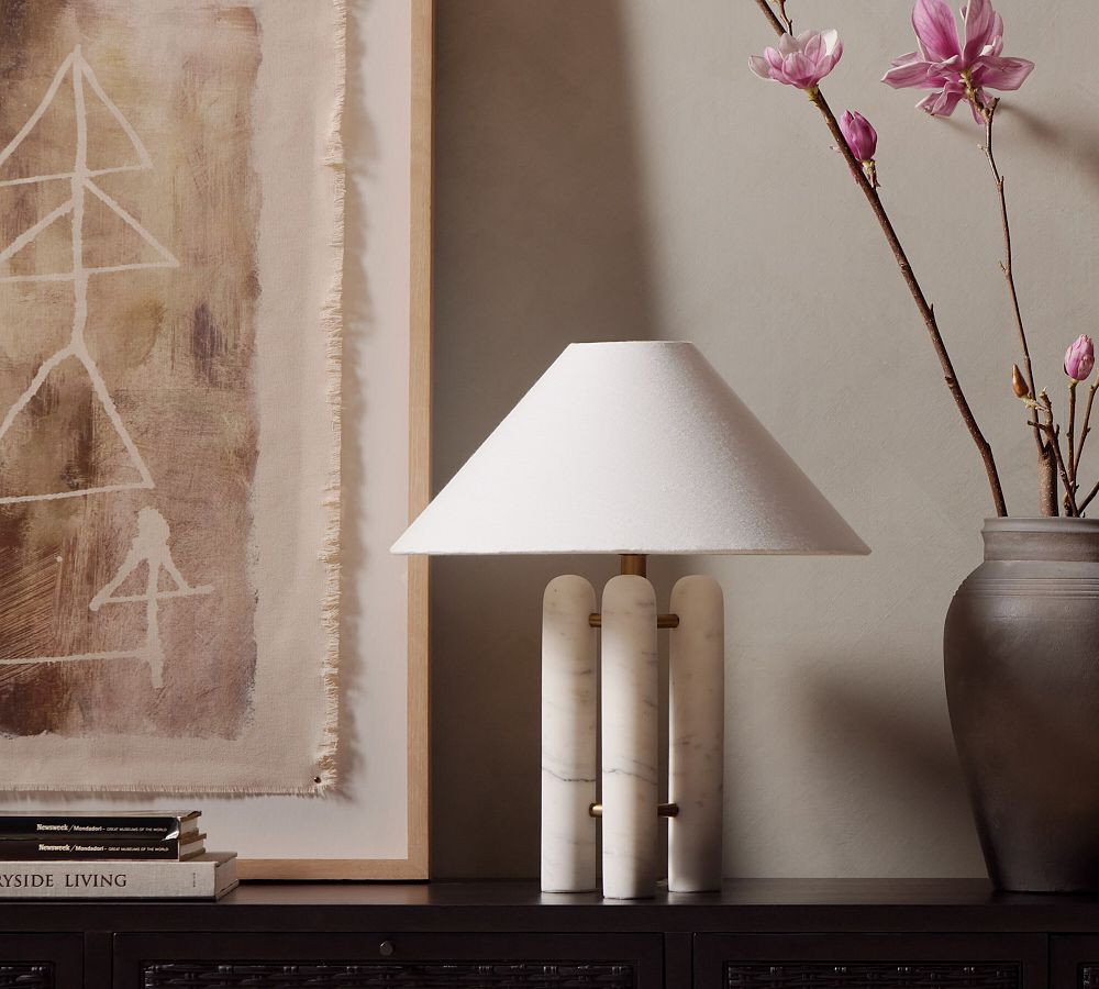Cresthill Marble Table Lamp | Pottery Barn (US)