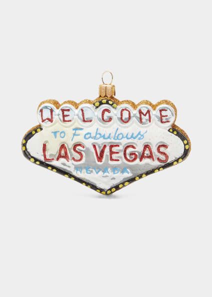 Bergdorf Goodman Las Vegas Sign Christmas Ornament | Bergdorf Goodman