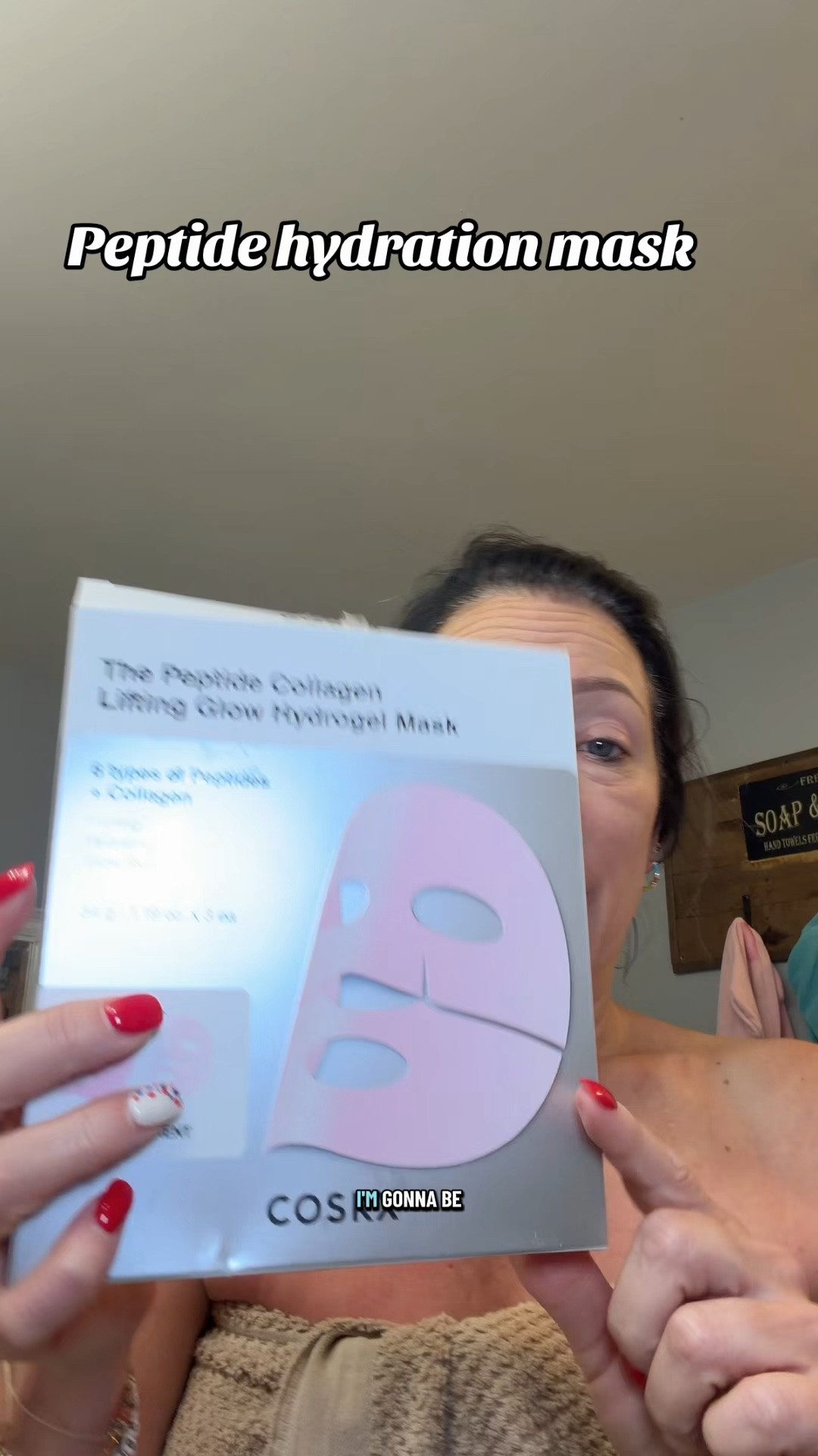 POV: your skin looks exhausted and you need a glow-up by tomorrow. #cosrx
#peptidemask
#overnightskincare
#kbeautyskincare
#over50beauty