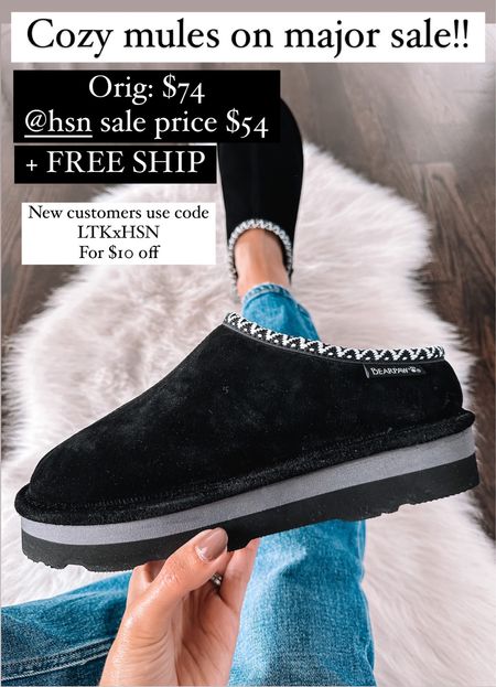 Bear paw mules on major sale. @hsn #HSNInfluencer #ad #LoveHSN @bearpawshoes run tts  

#LTKshoecrush #LTKfindsunder50 #LTKsalealert