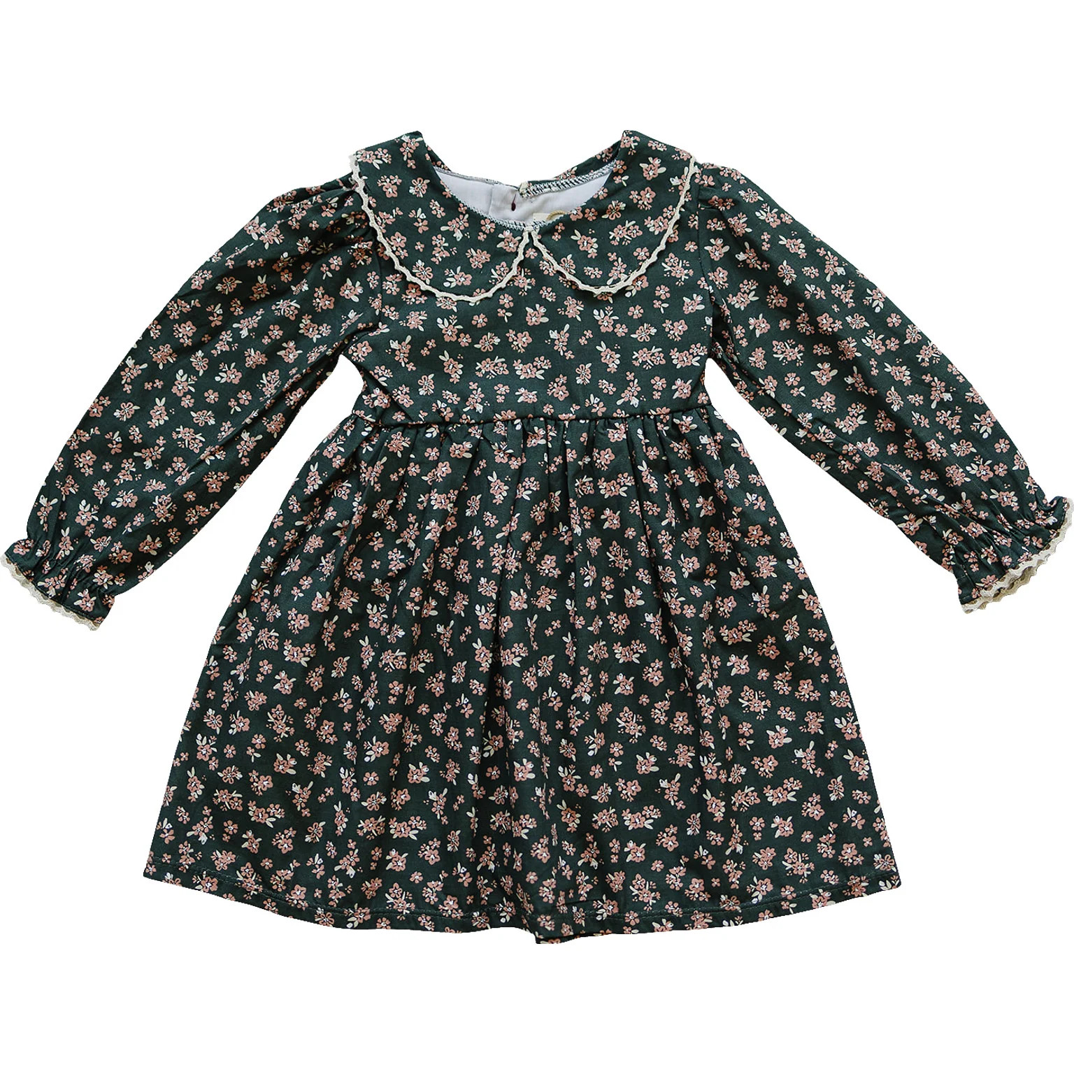Olive Bloom Dress | Mebie Baby