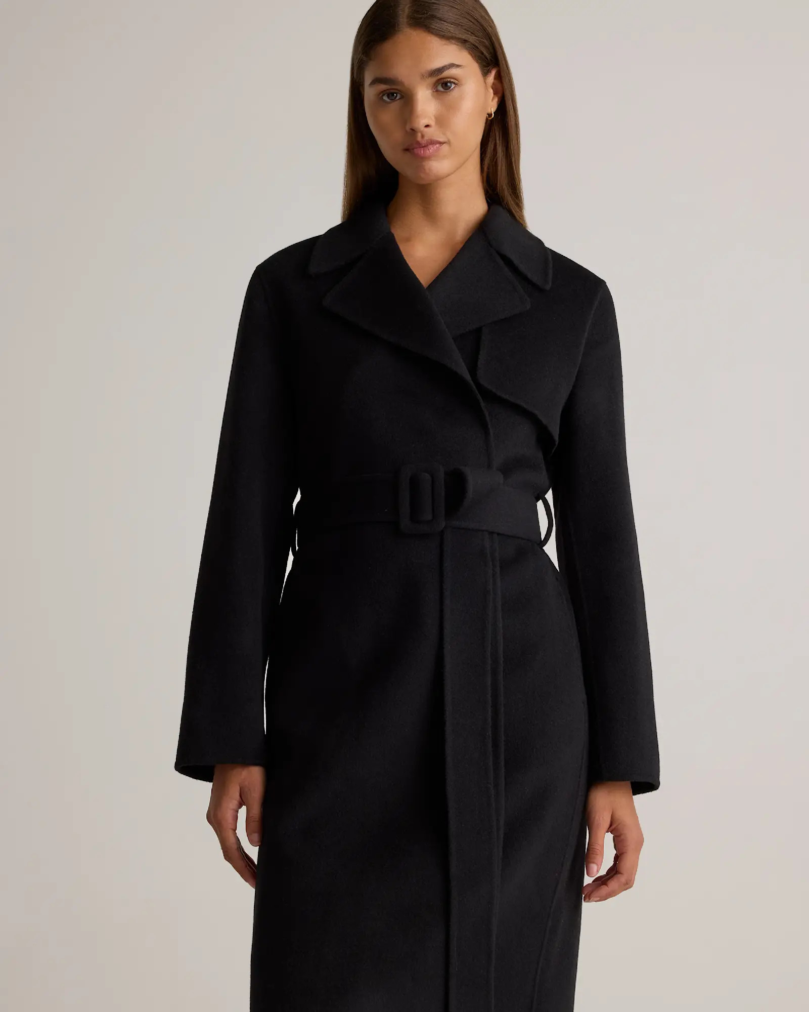 Double-Faced Merino Wool Trench Coat | Quince
