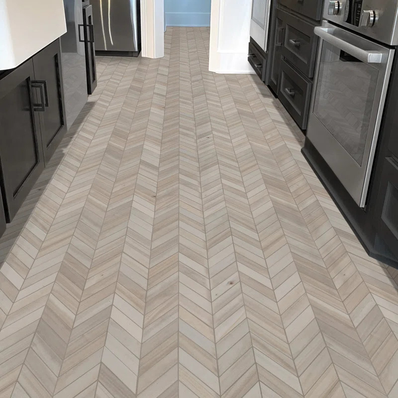 Havenwood 12" x 15" Porcelain Herringbone/Chevron Wall & Floor Tile | Wayfair North America