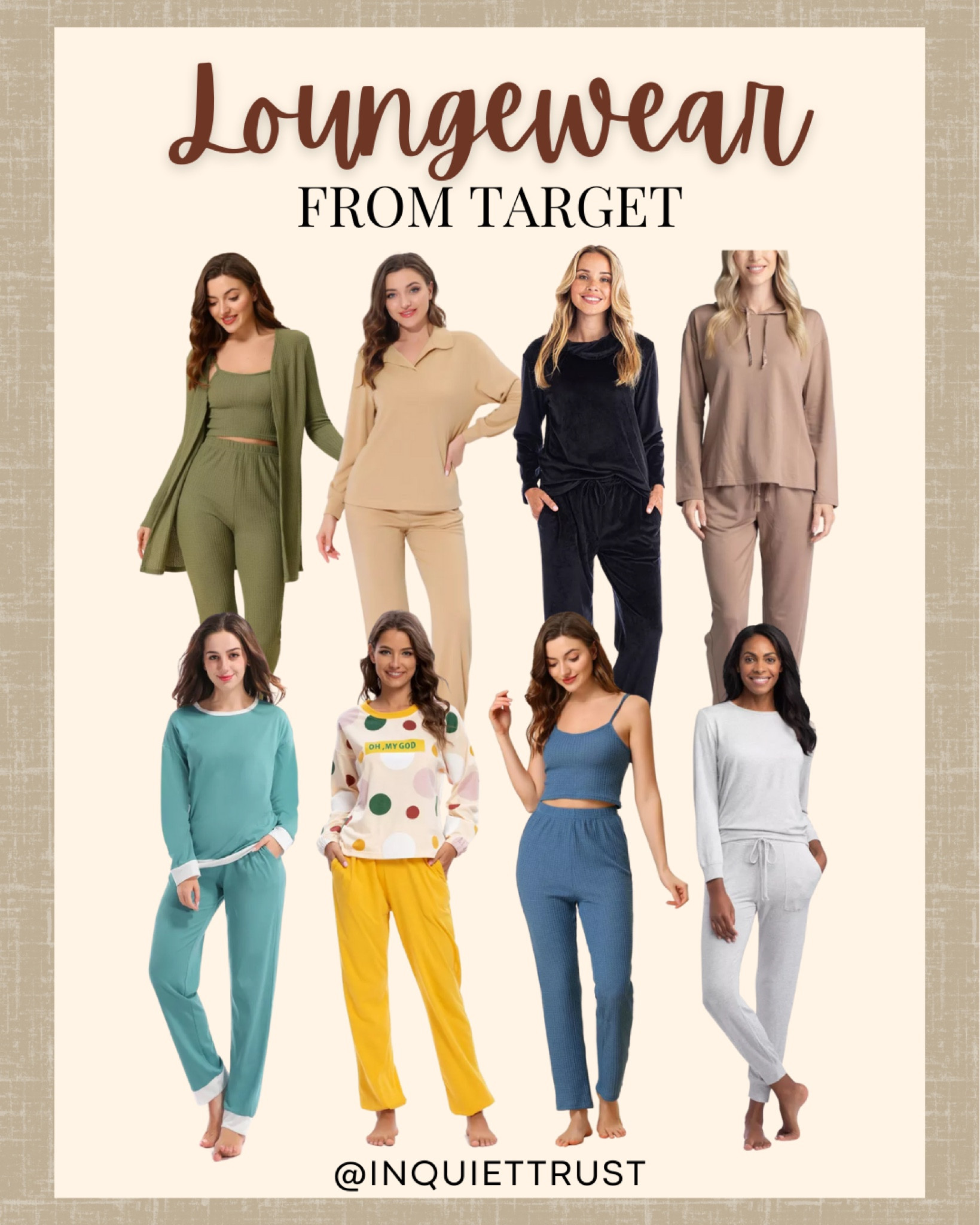 Comfy lounge sets from Target!

#targetfinds #loungewear #cozyfashion #fashionfinds

#LTKFind #LTKstyletip