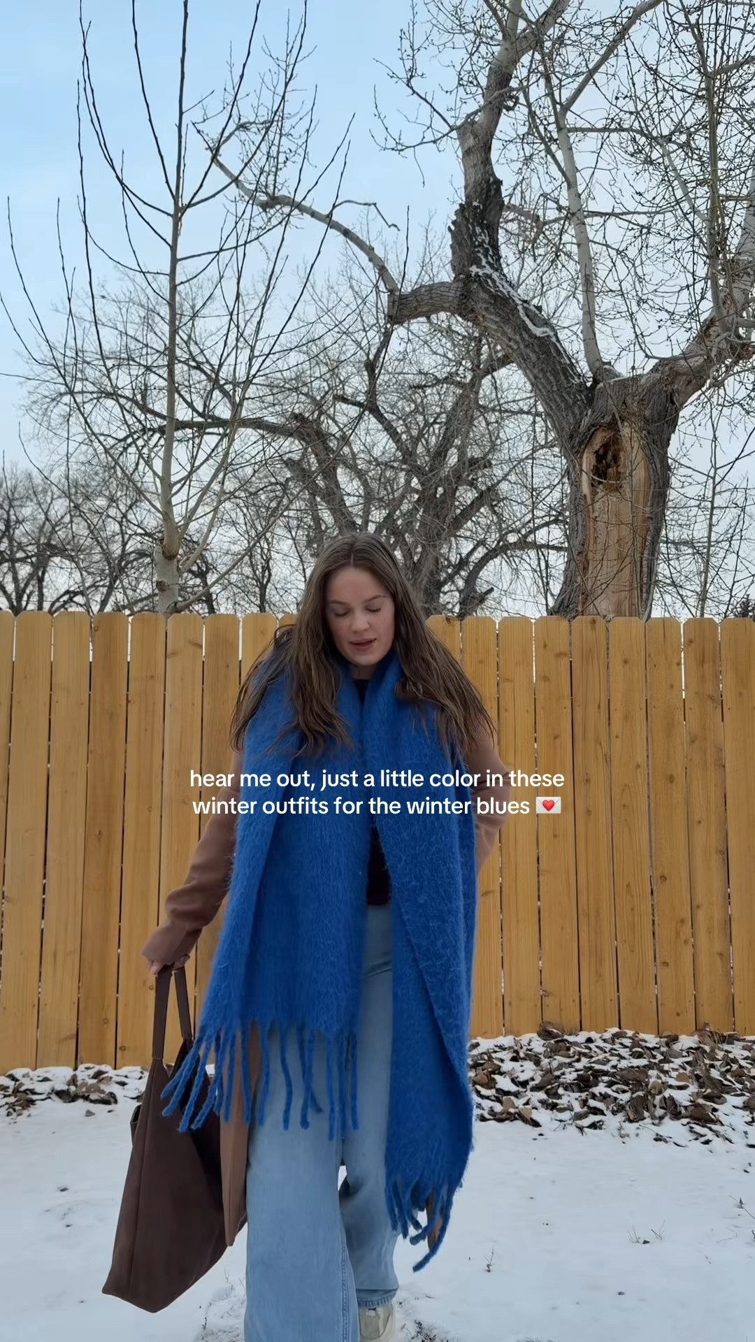 Winter outfit with some color! This scarf is my fav pop of color! 

#LTKootd #LTKMidsize