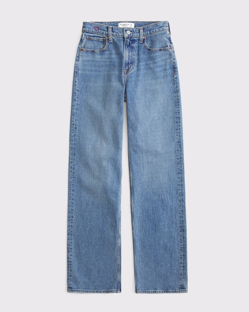 High Rise 90s Relaxed Jean | Abercrombie & Fitch (US)