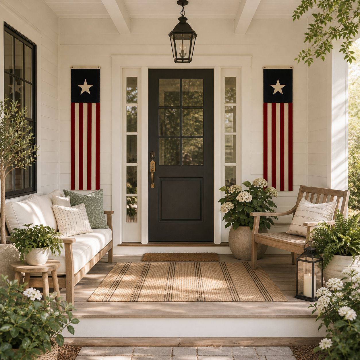 Decorate the entrance of your home with this American Flag Banner from Walmart!

home decor, interior design #Walmart 

 #LTKHome #LTKSaleAlert