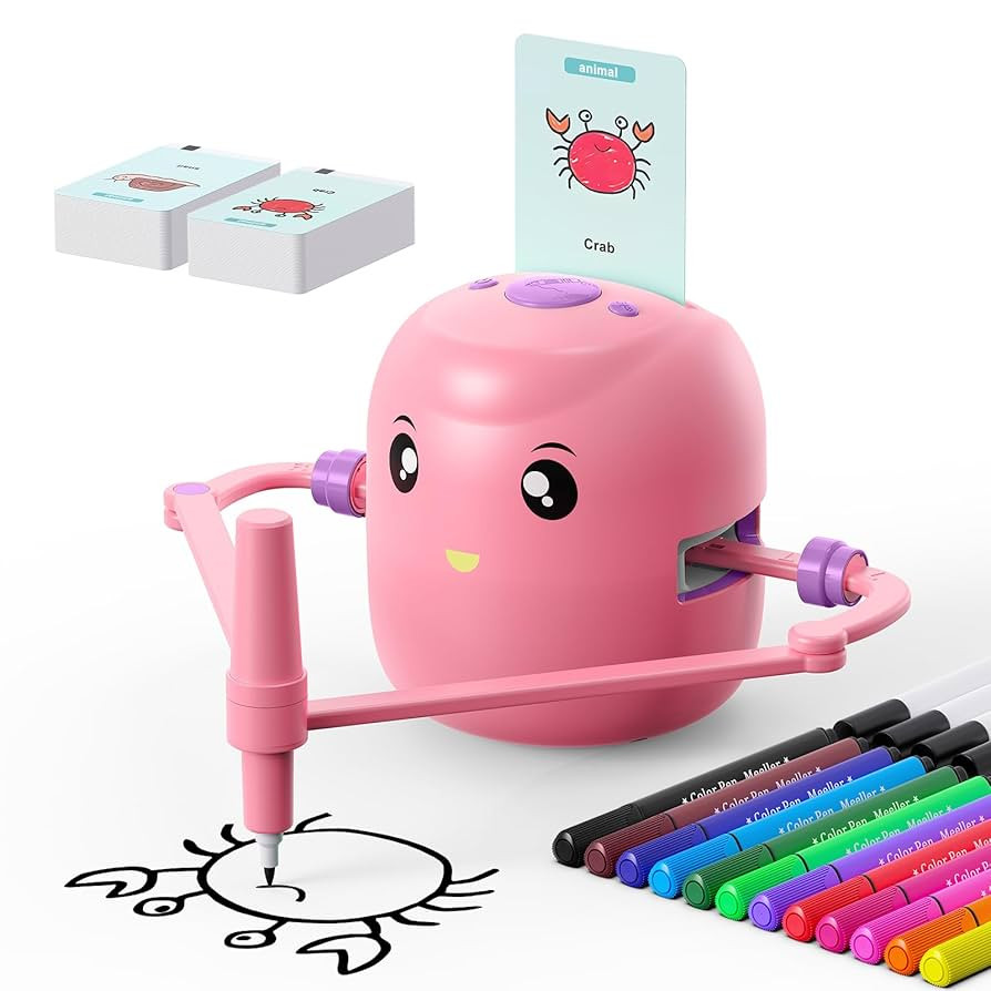 Smart Drawing Robot for Kids,Montessori Educational Painting Toy for 5+ with Voice Interaction&16... | Amazon (US)