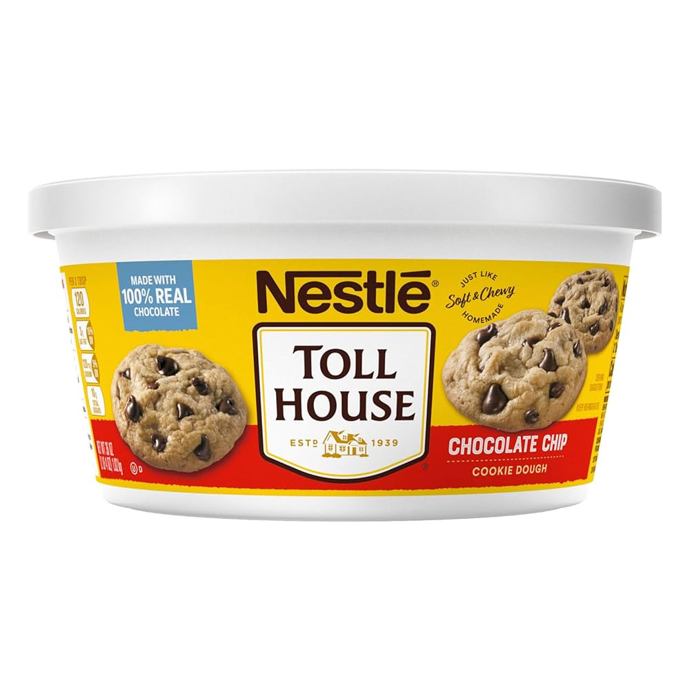 Nestle Toll House Chocolate Chip Cookie Dough | Amazon (US)