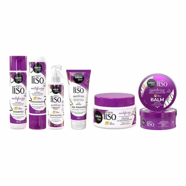 KIT MEU LISO ANTIFRIZZ COM GEL E BALM | Drogasil BR
