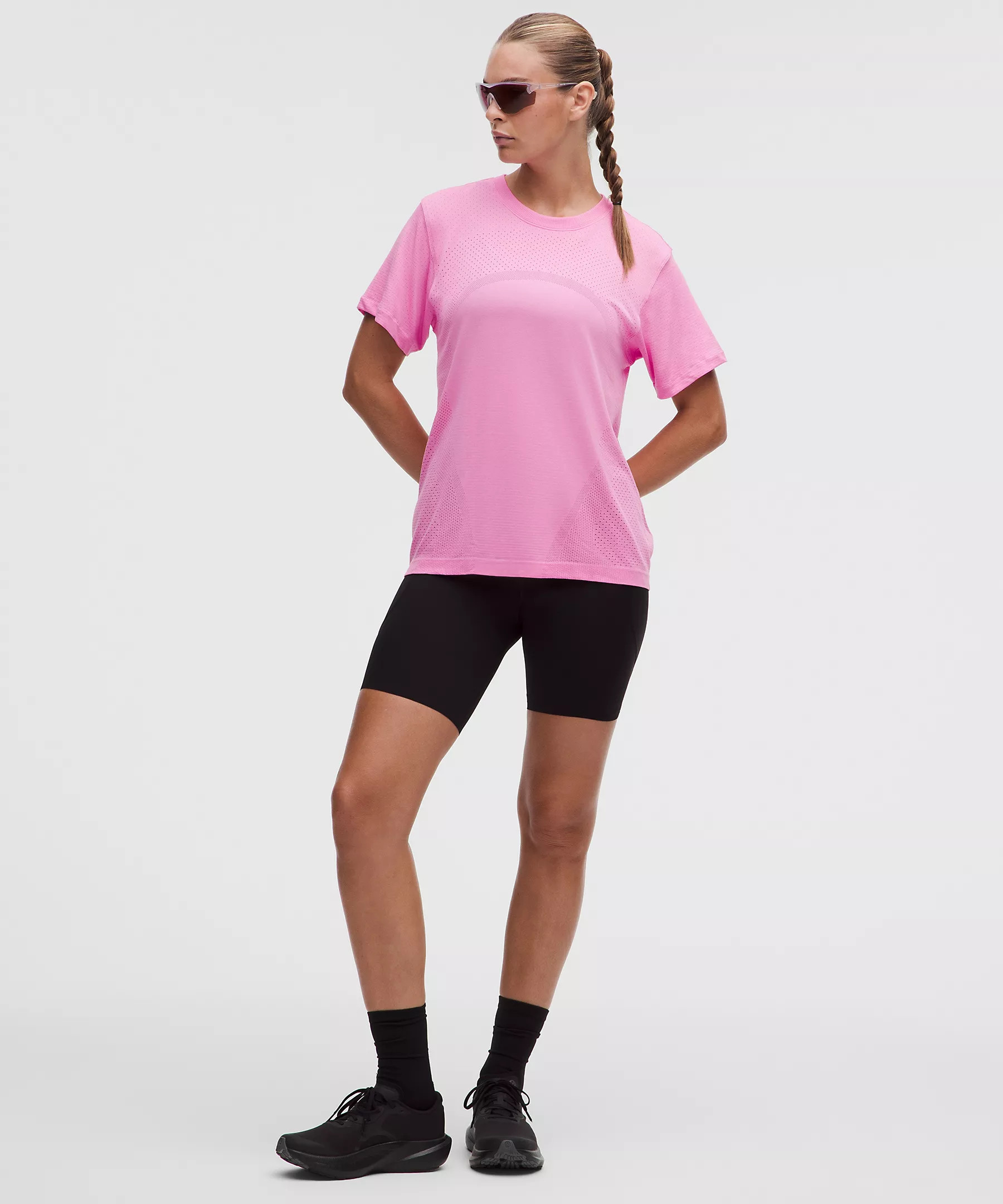 Swiftly Relaxed Short-Sleeve Shirt Hip Length | Lululemon (US)