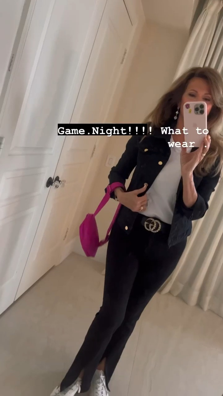 What to wear Game night panthers Vs Boston’s Bruins.. #Competition I’m loving these golden goose sneakers super comfortable .

#LTKstyletip #LTKFind #LTKSeasonal