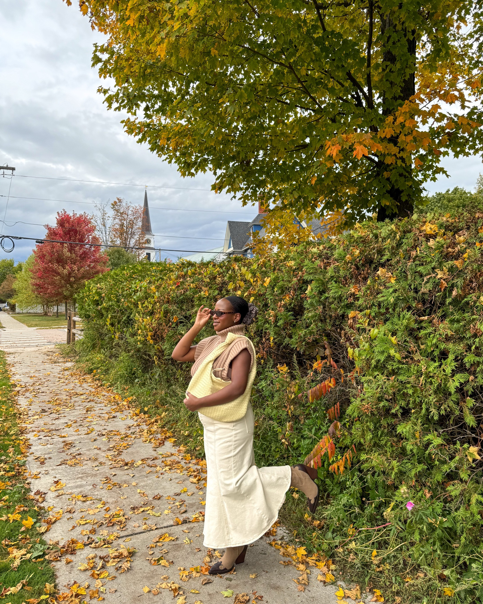 Fall Fit Series Part 1: A white denim skirt moment with some suede western boots from JustFab! 🐻👢🍂🤍

#LTKU #LTKSeasonal #LTKMidsize