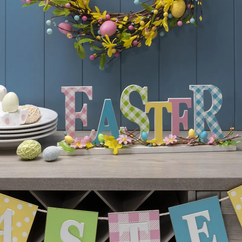 Wooden Easter Table Decor | Wayfair North America