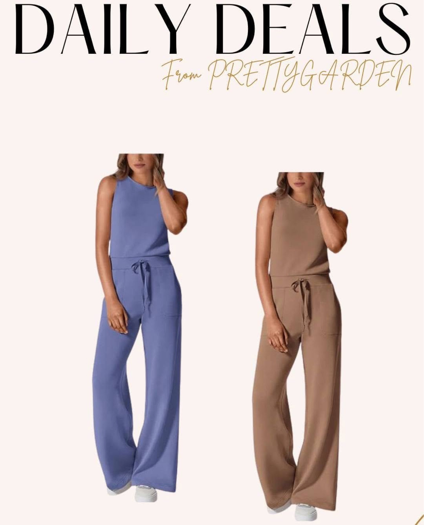$25.19 (Reg $41.99)
40% off PRETTYGARDEN Womens Casual One Piece Outfits Sleeveless Wide Leg Jumpsuit
40% code: 40SDEW8I


#LTKSaleAlert
