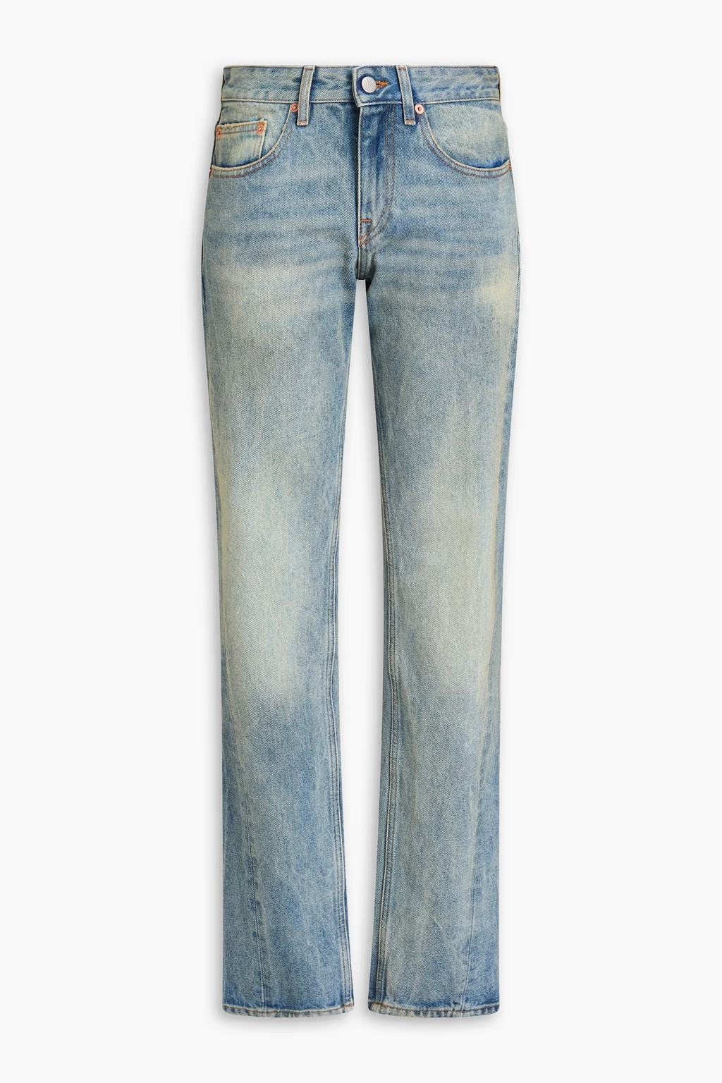 Mid-rise straight-leg jeans | The Outnet (UK and Europe)