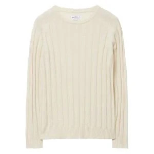 Gant Rugger Men's The Rua Rib Sweater, Cream, Medium | Walmart (US)