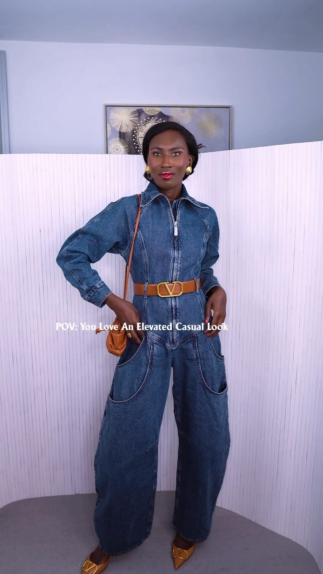 Elevated casual look for spring summer outfit styling.

Wear size Uk 6

Denim jumpsuit look
Denim styling 
Casual outfit
Smart casual styling 

#LTKsummer #LTKjeans #LTKstyletip