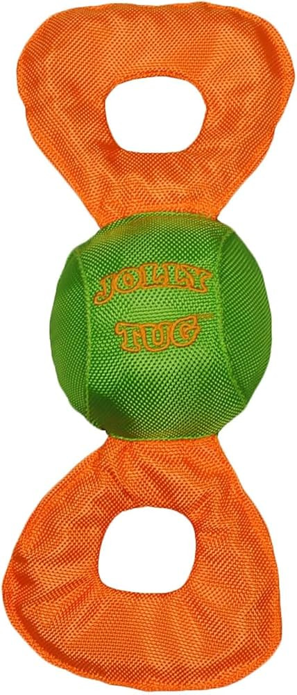 Jolly Pets Jolly Tug Dog Tug and Squeak Toy, Extra Large (Assorted Colors) | Amazon (US)