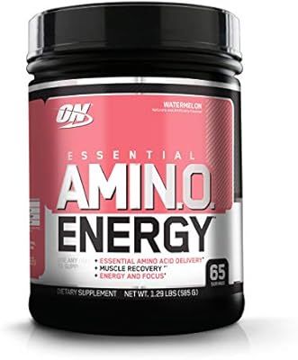 Optimum Nutrition Amino Energy - Pre Workout with Green Tea, BCAA, Amino Acids, Keto Friendly, Gr... | Amazon (US)