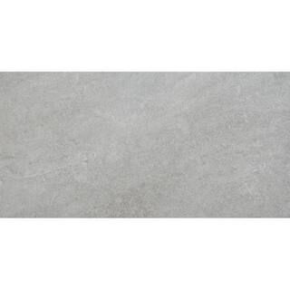 Alpe Graphite 12 in. x 24 in. Porcelain Floor and Wall Tile (15.5 sq. ft./Case) | The Home Depot