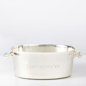 Silver Etched Party Tub | Mark and Graham