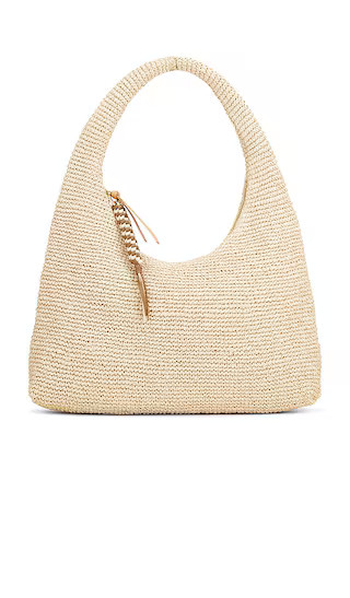 Willow Woven Hobo Bag in Natural | Revolve Clothing (Global)