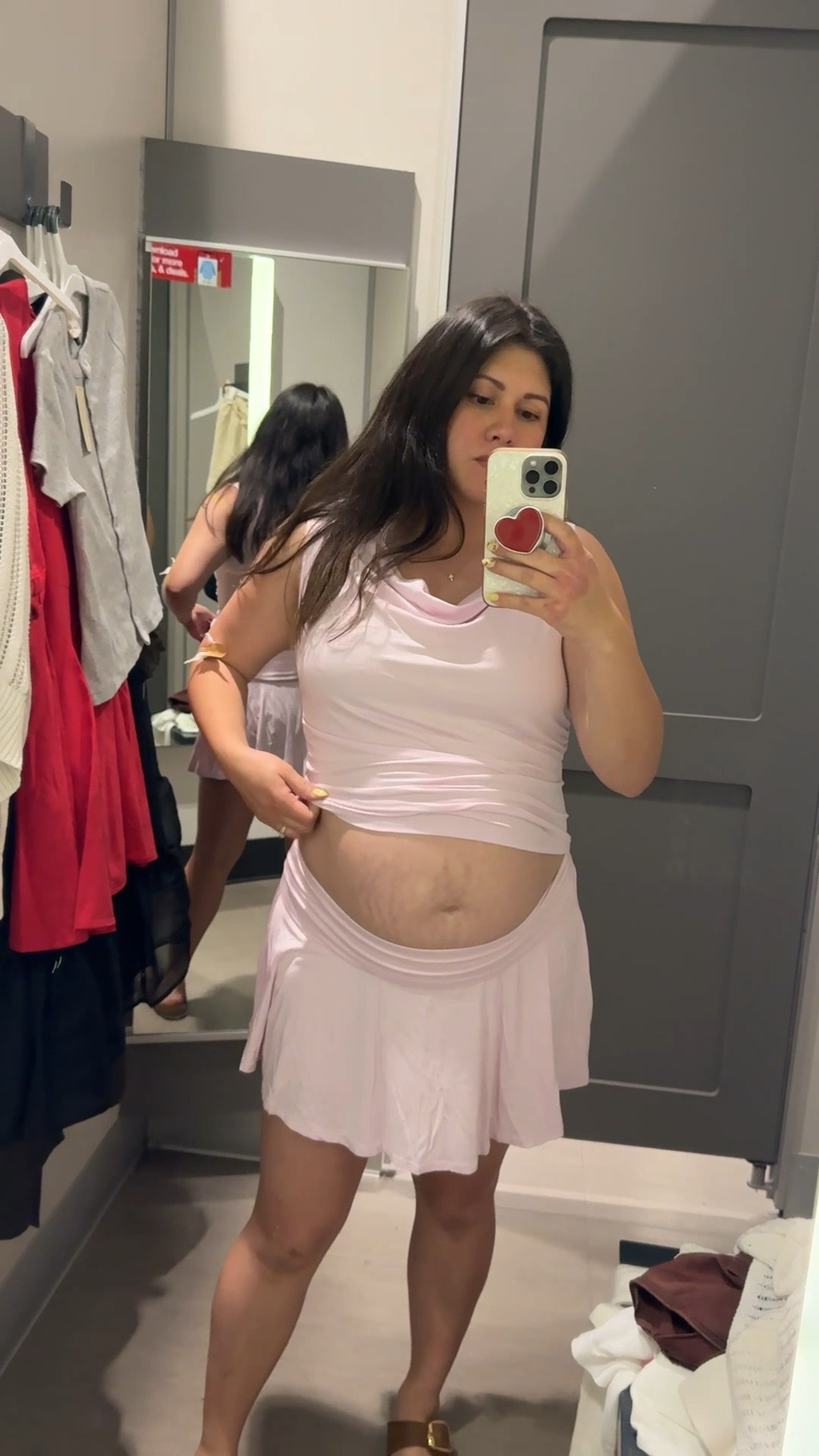 This Target set is sooo cute + comfy if you’re pregnant, comes in multiple colors and both pieces combined were $25 + 25% off!! Perfect spring/summer set for the bump!

#LTKFindsUnder50 #LTKBump