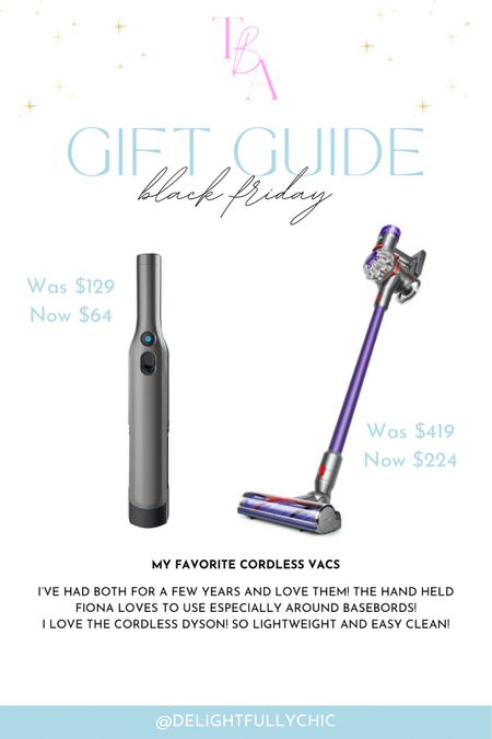 Black Friday 
Cordless vacuum 
Gift guide 
Home gifts 

#LTKHoliday #LTKGiftGuide #LTKCyberWeek