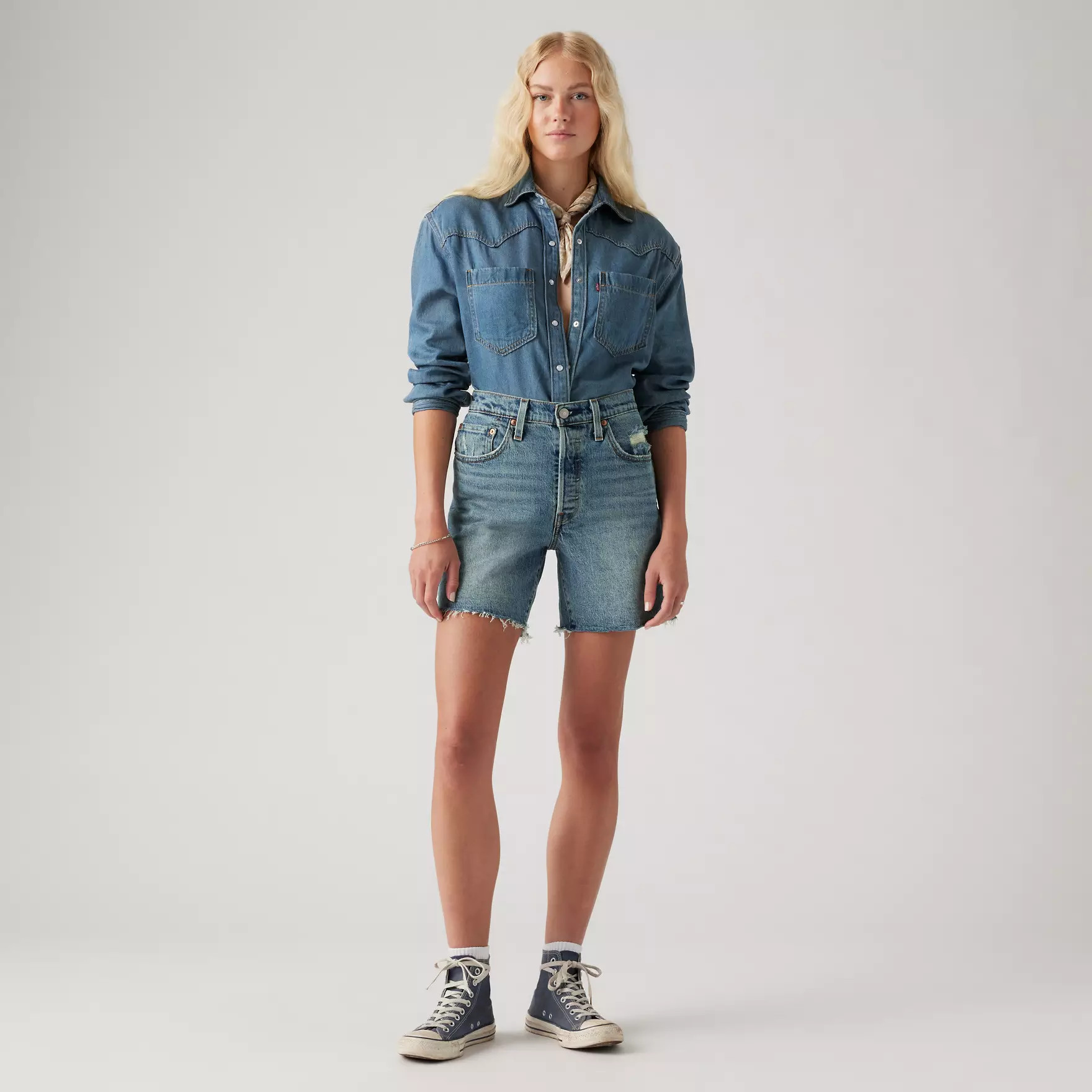 501® Mid Thigh Women's Shorts | Levi's US