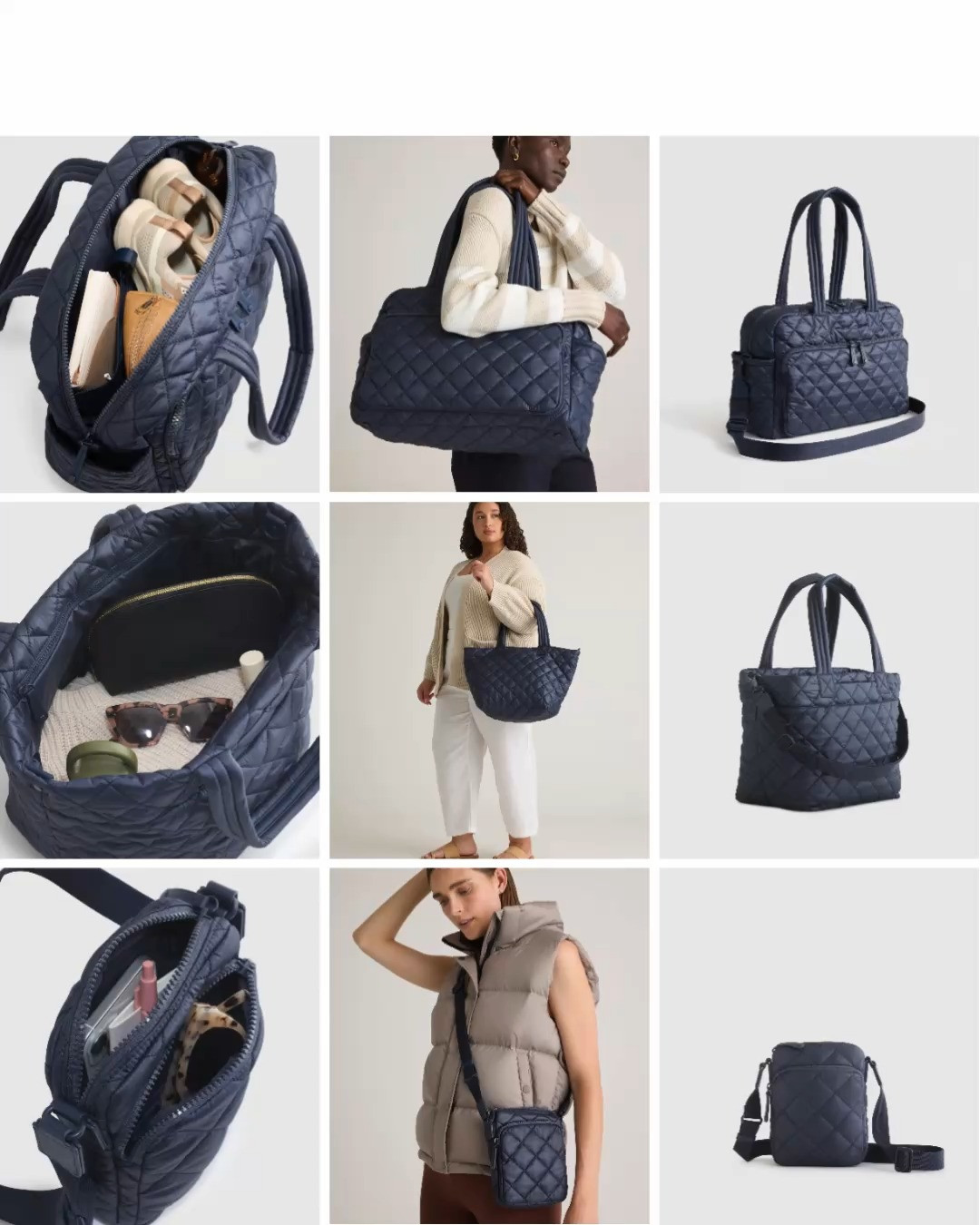 Best pricepoint I have seen for high-quality quilted bags like these! I got the duffel, and it’s really great!
#quincepartner #onequince
quilted travel bag | weekender bag women | travel tote essentials | carry on bag ideas | organized travel bag | lightweight duffle bag | mom travel bag | quilted handbag trend | personal item bag travel | functional everyday bag 

 #LTKmomlife #LTKSaleAlert #LTKTravel