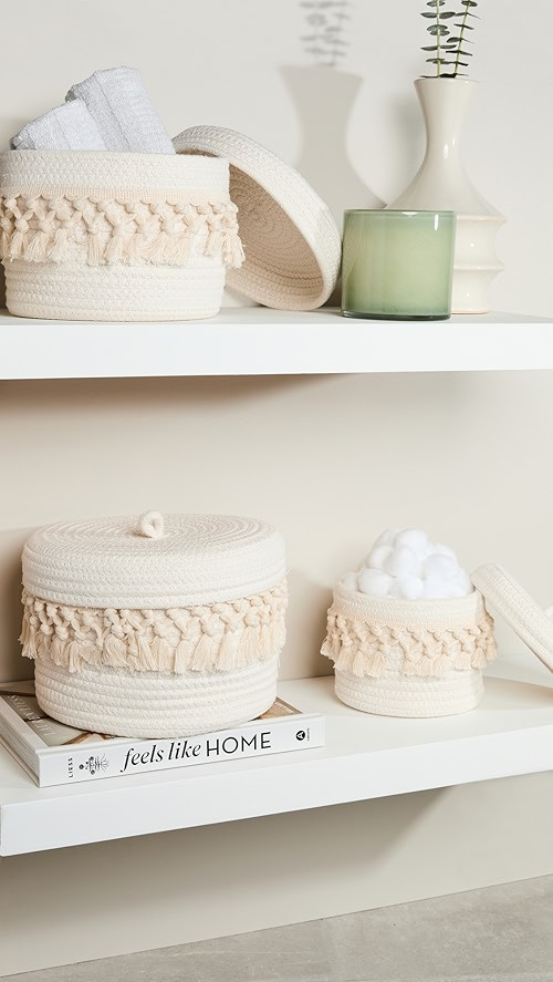 Shiraleah Round Dharma Organizer Baskets | Shopbop