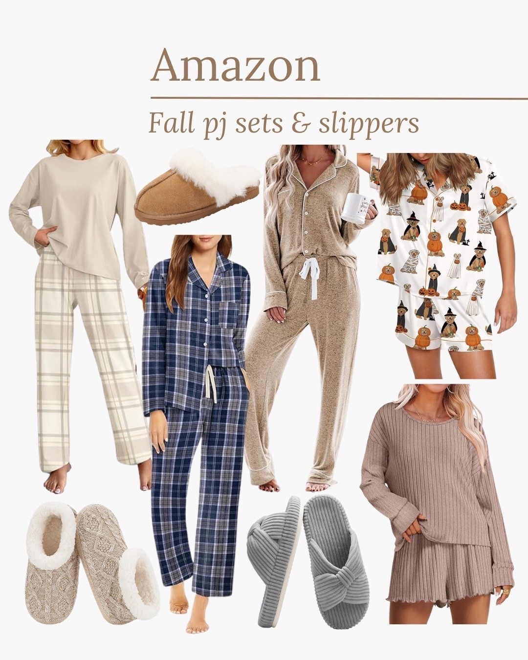Stay cozy this fall in these pajama sets and slippers — all on Amazon! 

#LTKSeasonal #LTKStyleTip