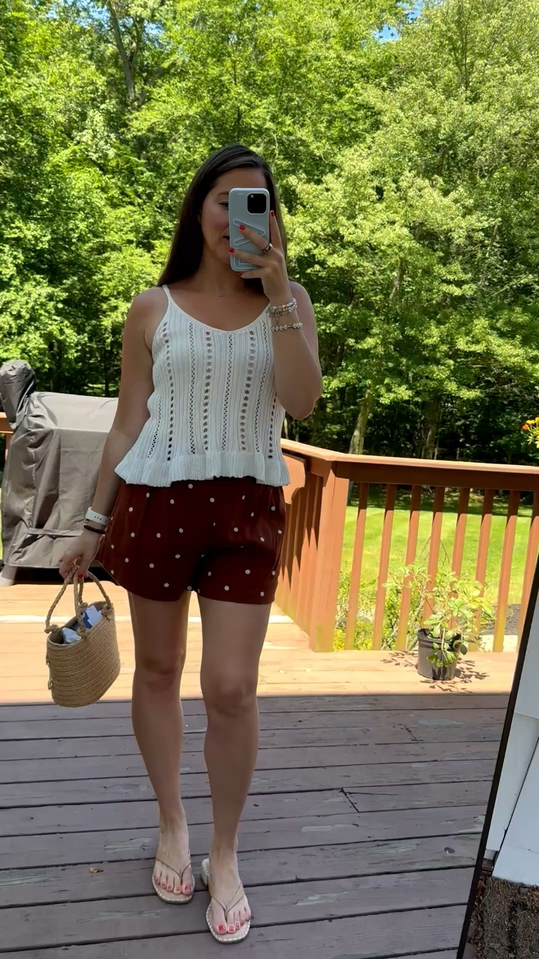 How cute is this outfit?! I’m obsessed!!! 
Wearing M in shorts and small in top

#LTKootd