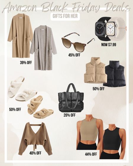 Amazon Black Friday deals!  Gifts for her - Amazon fashion - neutral fashionn

#LTKfindsunder50 #LTKsalealert #LTKCyberWeek