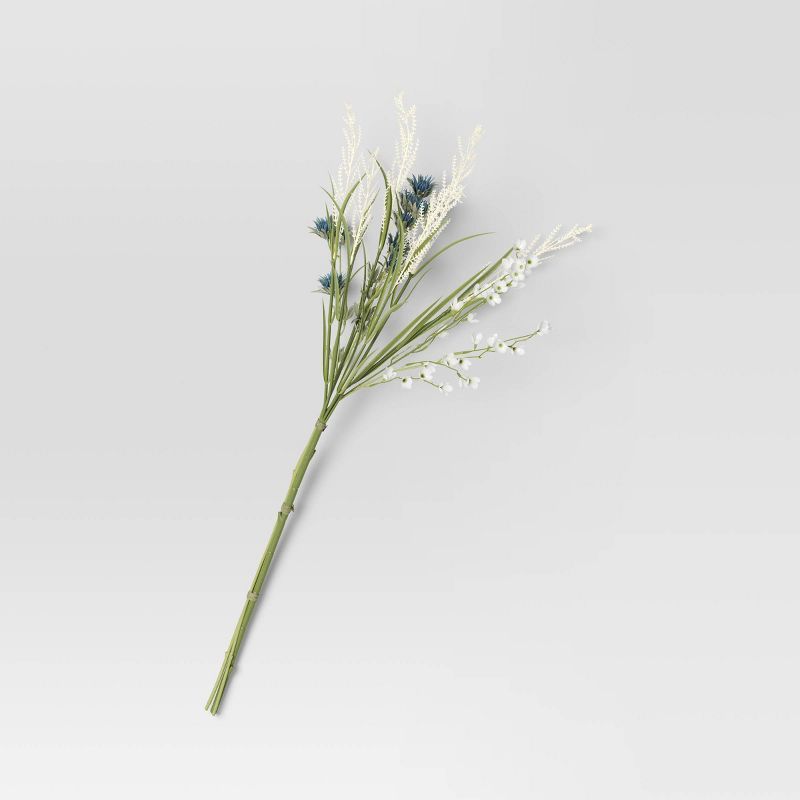 Mixed Wildflower Branch Blue - Threshold™ | Target