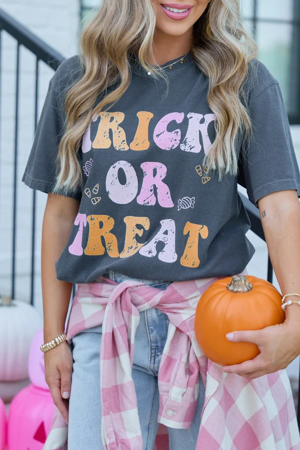 I'm The Ghost With The Most Light Grey Graphic Sweatshirt | Pink Lily