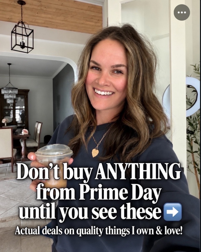 Prime Day is here 👀 and these are the deals I’d actually buy as a late-30s mom of 3.
I went through SO many deals and narrowed it down to the things I own, love, use all the time, or genuinely think are worth grabbing while they’re marked down — from fashion finds and beauty favorites to home must-haves and a few viral favorites that have already been huge on my page.
#primeday #amazonprimeday #amazonfinds #primedaydeals