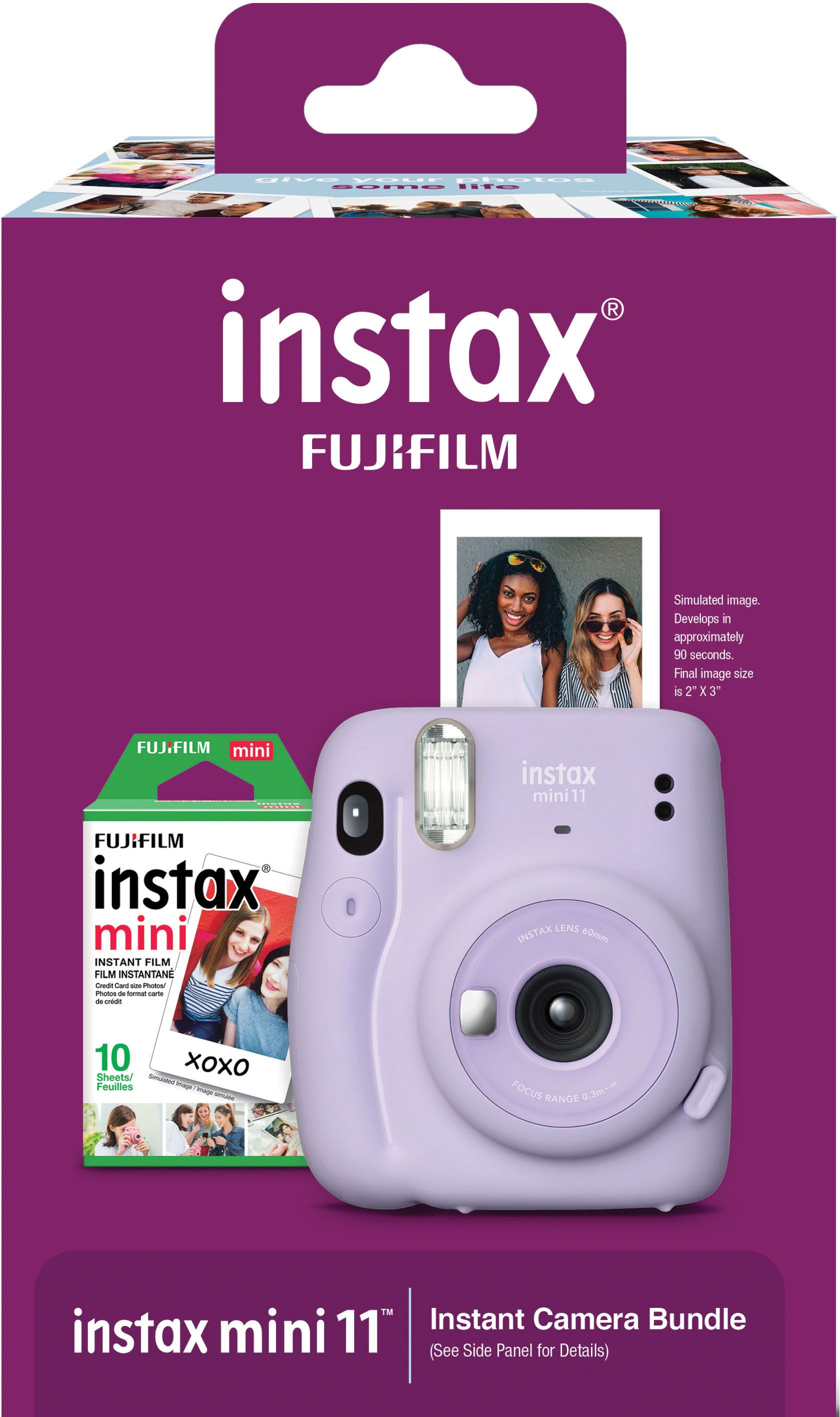 Fujifilm Instax Mini 11 Camera Bundle Lilac 600022152 - Best Buy | Best Buy U.S.