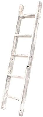 BarnwoodUSA Rustic Farmhouse Blanket Ladder - Our 5 ft Ladder can be Mounted Horizontally or Vert... | Amazon (US)