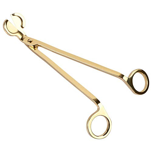 Harapu Candle Wick Trimmer, Polished Stainless Steel Wick Clipper Cutter, Reaches Deep Into Candles  | Amazon (US)