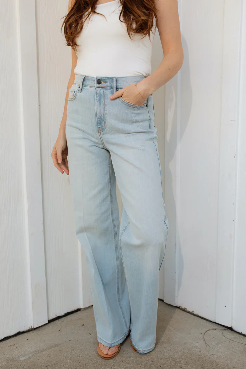 Holland Wide Leg Jeans | Carly Jean Los Angeles