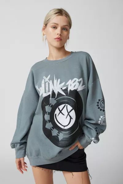 Blink 182 Pullover Sweatshirt | Urban Outfitters (US and RoW)