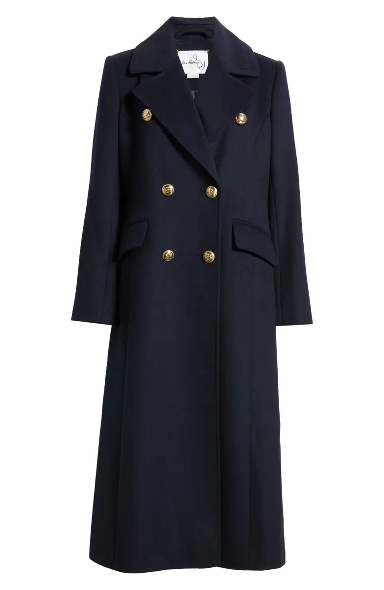 Doubled Breasted Wool Blend Military Coat | Nordstrom