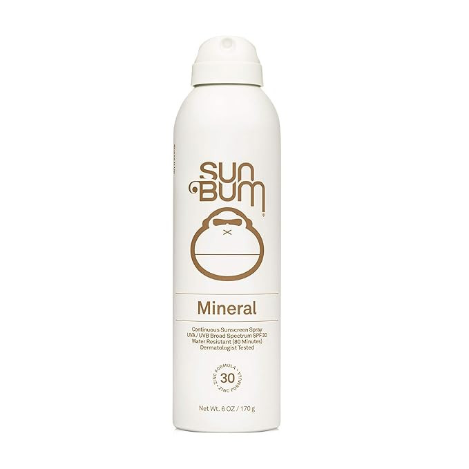 Amazon.com: Sun Bum Mineral SPF 30 Sunscreen Spray | Vegan and Reef Friendly (Octinoxate & Oxyben... | Amazon (US)