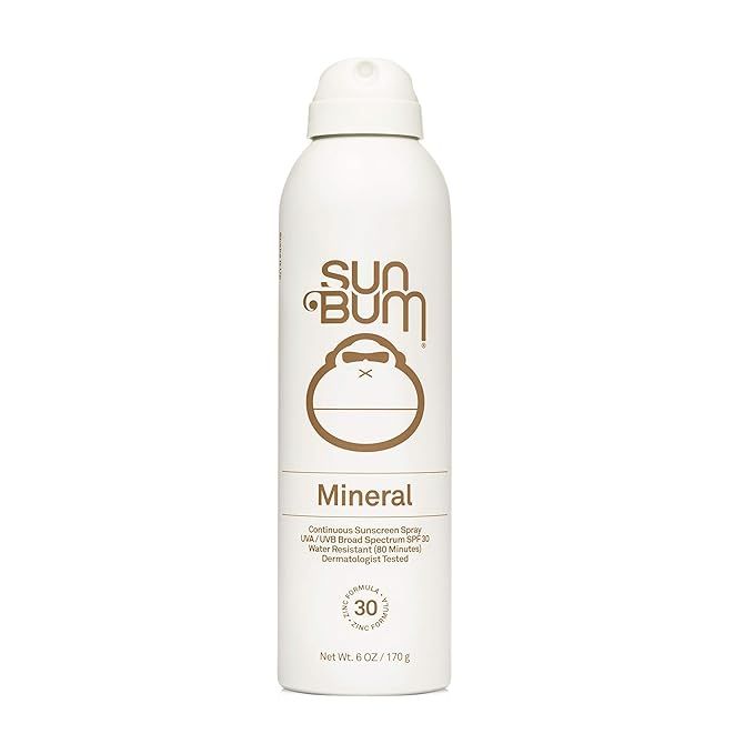 Amazon.com: Sun Bum Mineral SPF 30 Sunscreen Spray | Vegan and Reef Friendly (Octinoxate & Oxyben... | Amazon (US)