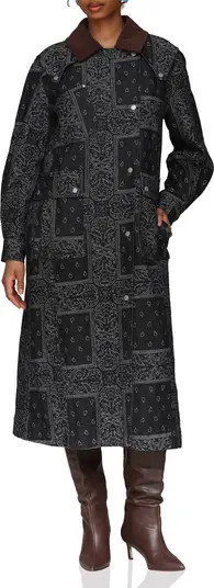 Avec Les Filles Patchwork Asymmetric Utility Coat | Nordstromrack | Nordstrom Rack