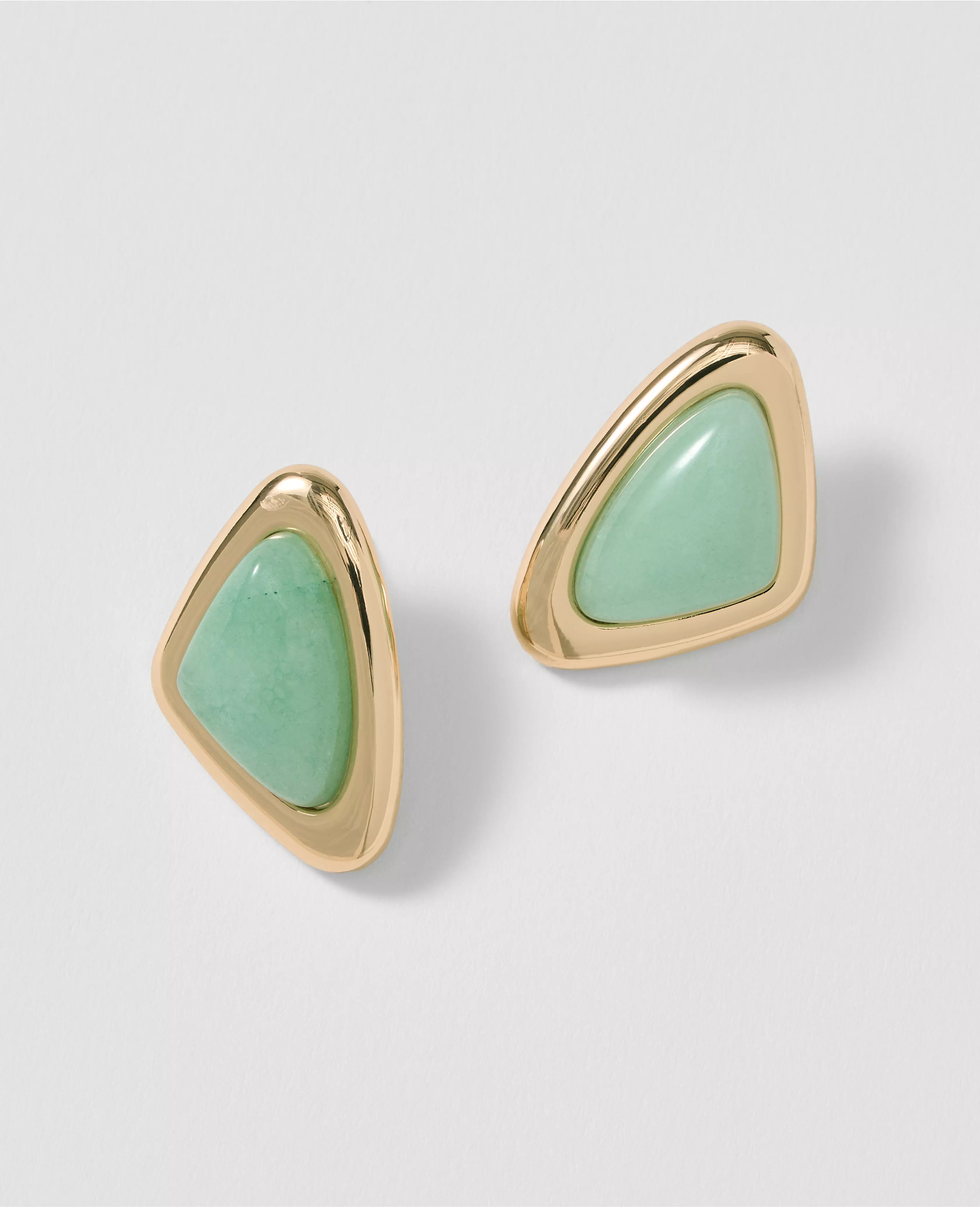 Triangle Stone Stud Earrings | Ann Taylor